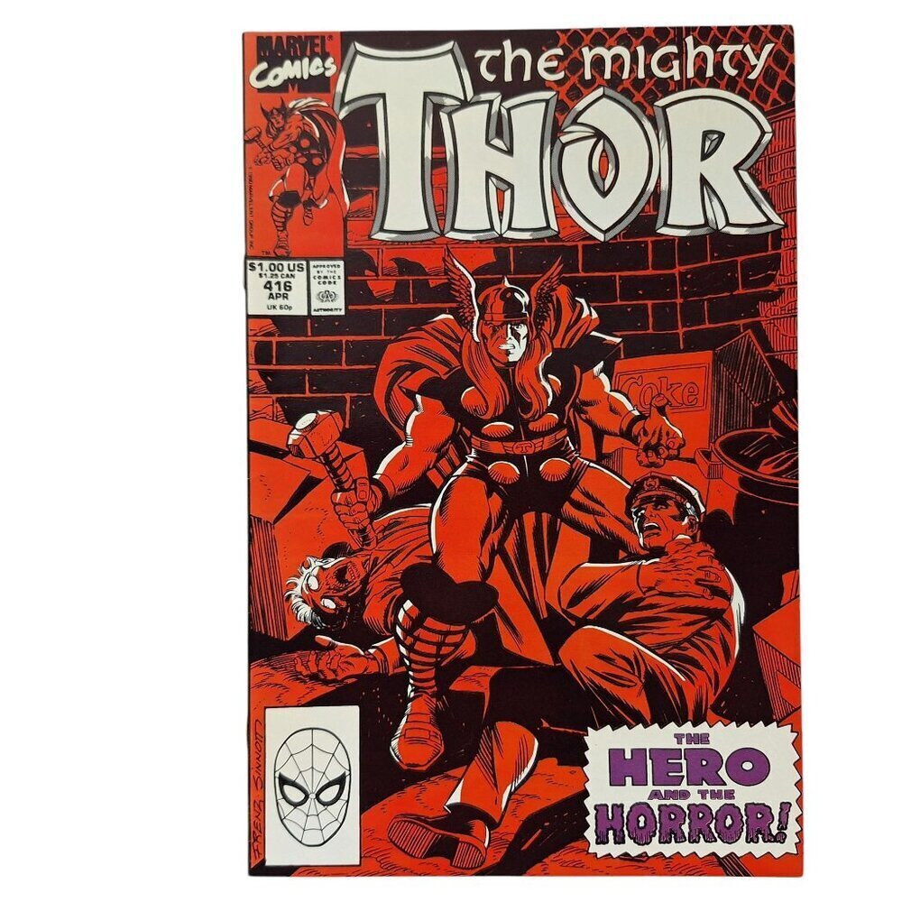 Marvel The Mighty Thor #416 1990 Comic Book